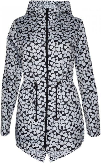 black festival rain mac