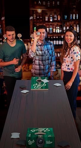 Vista 96 de SOAR Juego de Cornhole de mesa NCAA y altavoz Bluetooth