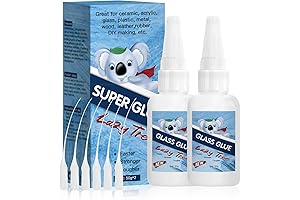 Super Instant Clear Glass Glue (50g x 2pack)