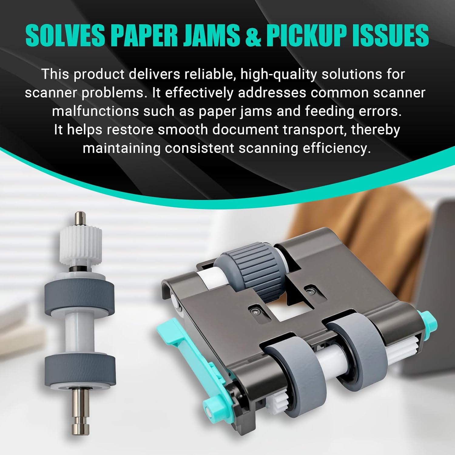 KV-SS060 Scanner Maintenance Roller Exchange Kit – Fits Panasonic KV-S5076H / KV-S5046H Scanners – Replacement Part