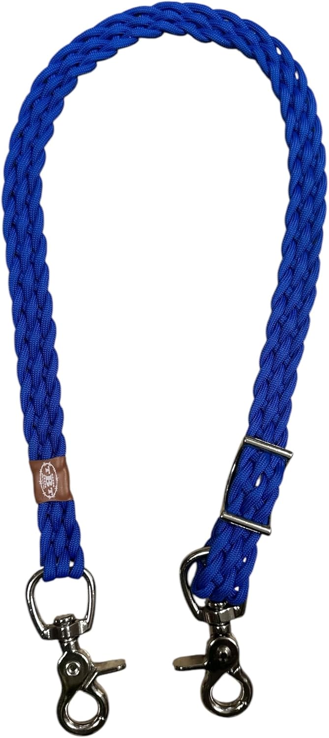 wither strap horse tack royal blue