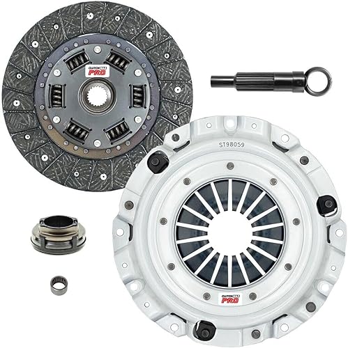 ClutchMax PRO Performance Stage 1 Kit de embrague compatible con Mazda 3 2.0L 2.3L 2006 2007 2008 2009 2010 Mazda 5 no Turbo (CP15059HD-ST1)