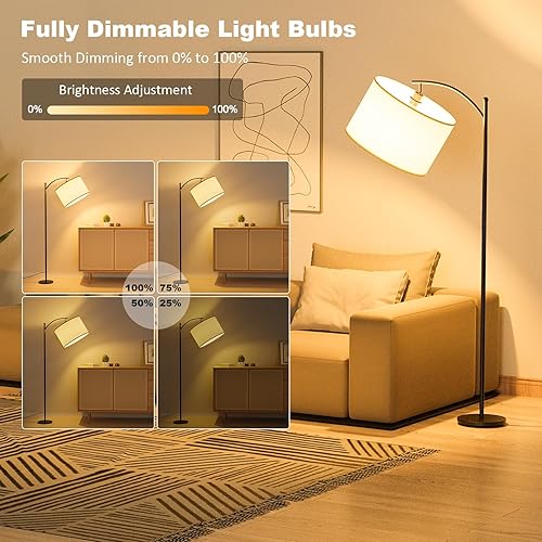 Miniatura 4 de Bombilla LED E26 equivalente a 4 W, equivalente a 40 vatios, bombillas Edison vintage, blanco cálido 2200 K, ámbar E26, bombilla Edison regulable,