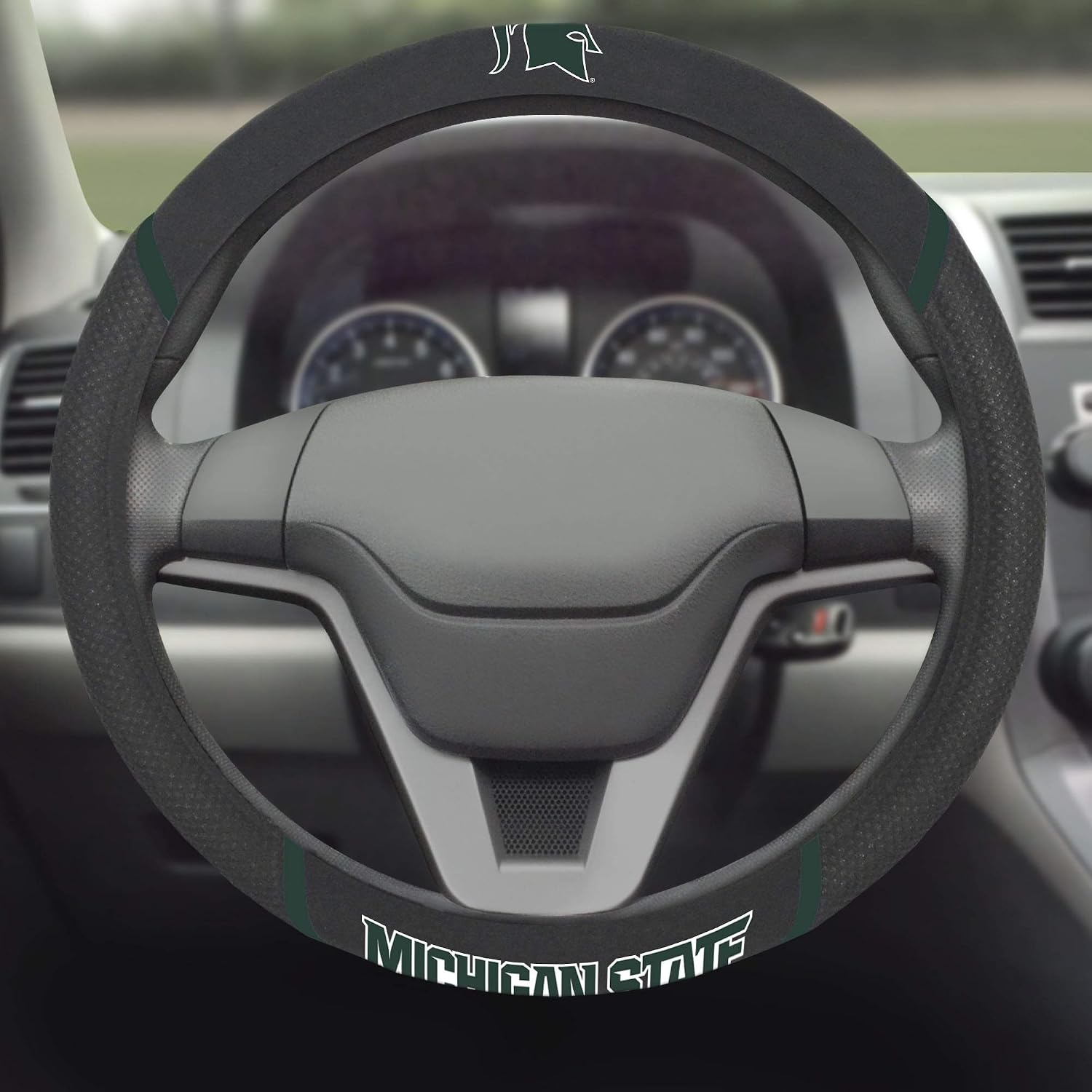 FANMATS COL Unisex-Adult Embroidered Steering Wheel Cover