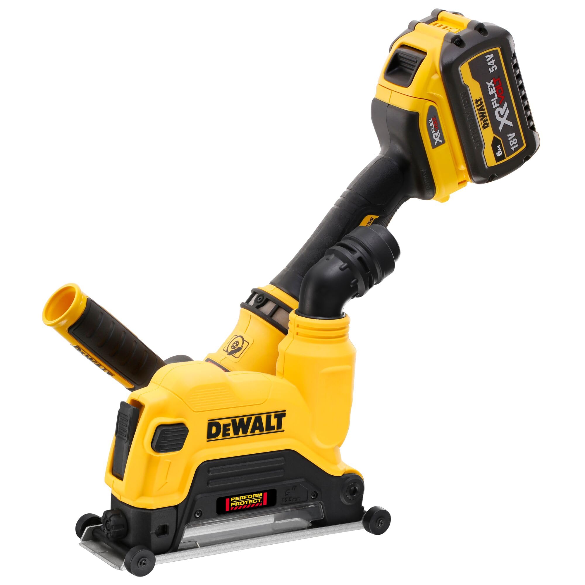 DEWALT Carter coupe béton 125 mm pour meuleuse, DWE46225-XJ