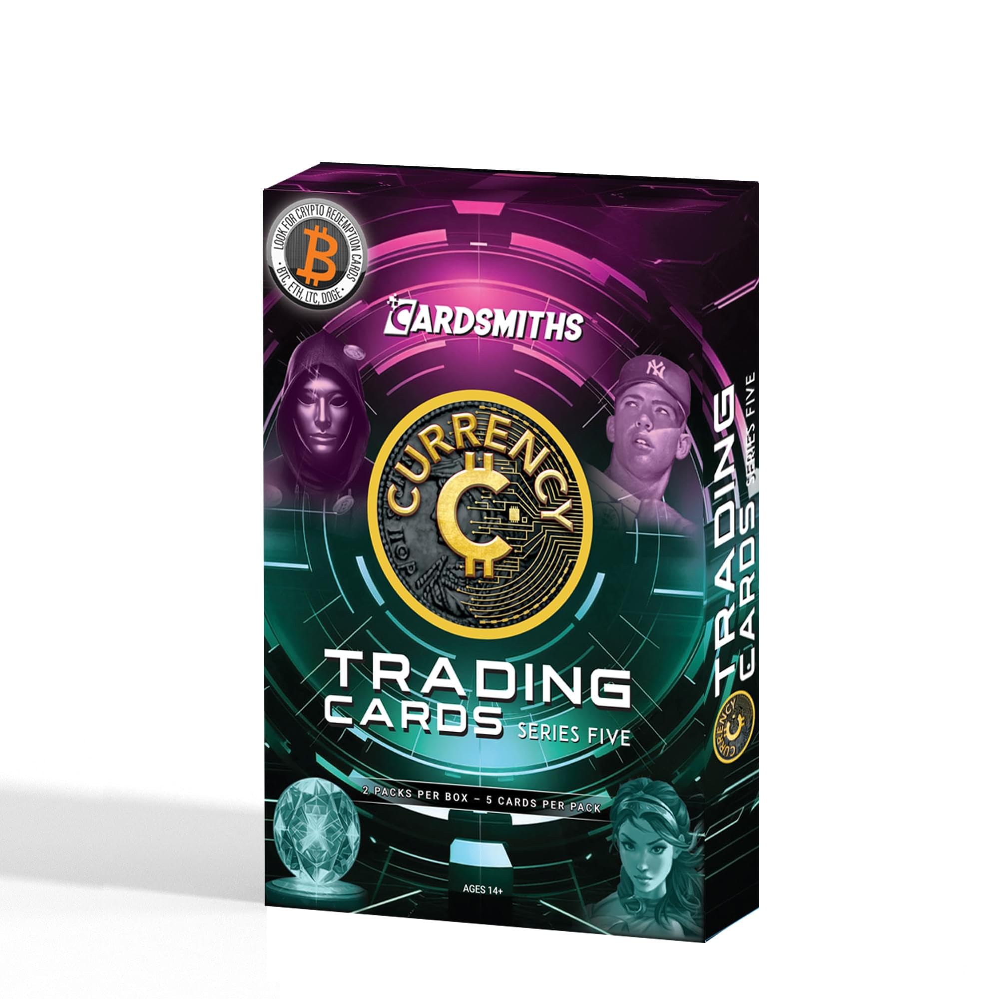 Amazon.com: Currency Series 5 Trading Card Pack Collector Box