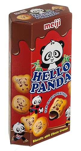 Miniatura 9 de Meiji Hello Panda Cookies-L fresa 91 onzas