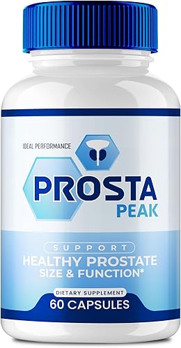 Prosta Peak Prostate Capsules - Píldoras oficiales de suplemento Prosta Peak - Máxima fuerza, fórmula totalmente natural para apoyar la salud de la