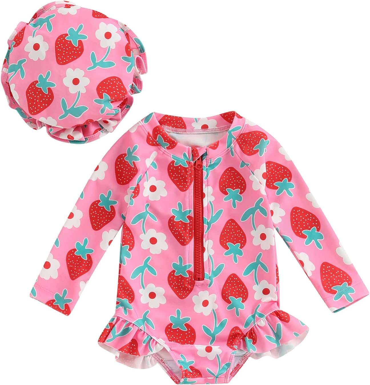 Maillots De Bain 1 Pièce Fille, Anti UV Et éco-responsable