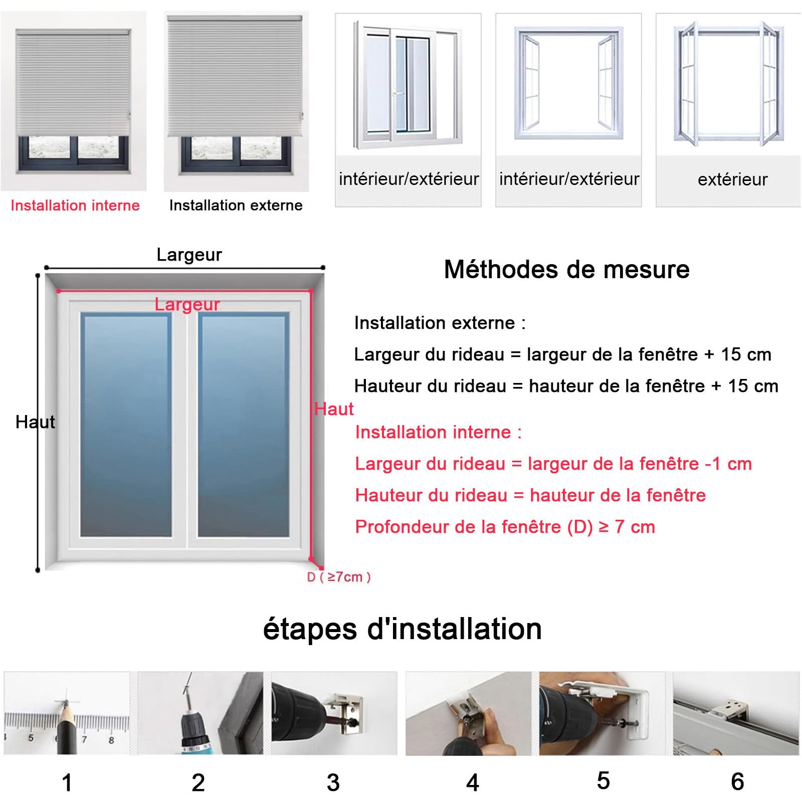 Store Vénitien en Aluminium pour Fenêtres et Portes,Vénitien Lame de 25 mm pour Le Bureau à Domicile,Kit de Montage Inclus,Gris Argenté,Personnalisée,Largeur x Hauteur (140cm x 150cm)