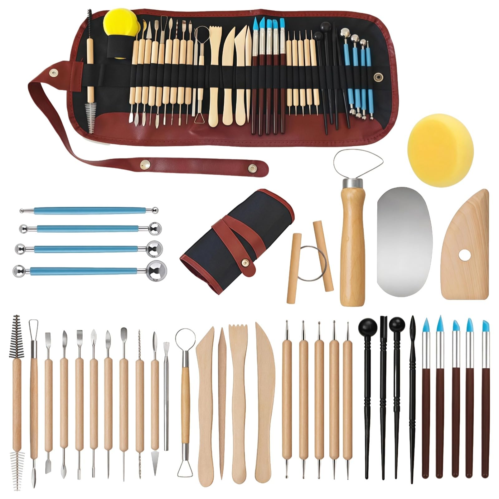 Outils de sculpture de poterie pour ateliers de céramique et création de bougies faites maison