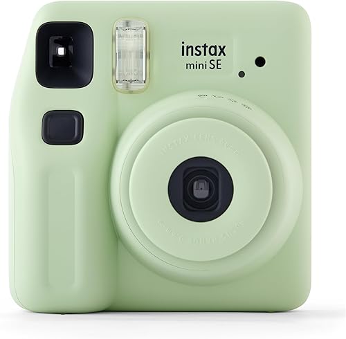 Fujifilm Cámara Instax Mini SE Fuji Instant Film (renovada) (verde)