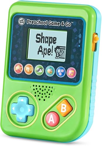 Miniatura 3 de LeapFrog Juguete de videojuego de mano preescolar Game and Go, verde Verde,Rosado,https://www.amazon.com/dp/undefined
