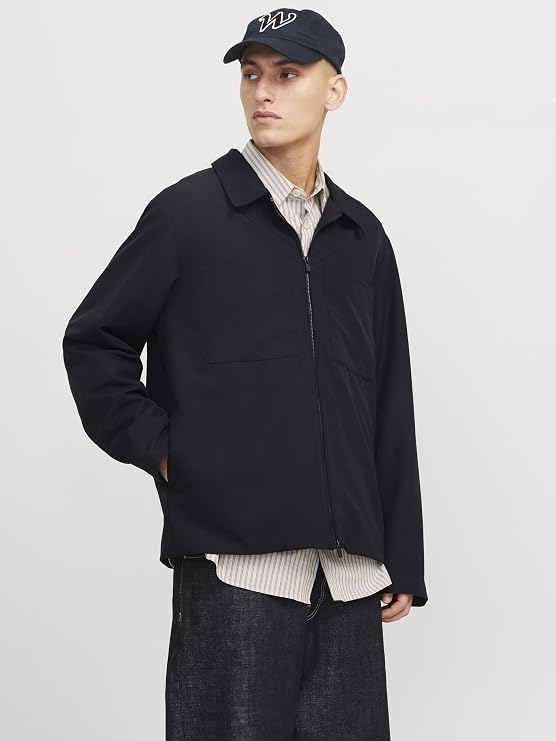 JACK & JONES Jjejaxon Shacket Sn Kısa ceket Erkekler
