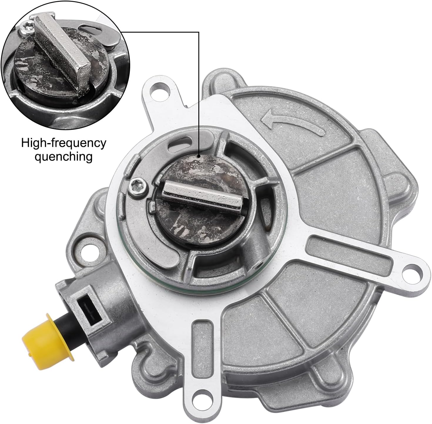 AULINK Brake Booster Vacuum Pump (V6 3.2L) for Audi A4 2005-2008, A6 Quattro 2005-2011,06E145100T 06E145100E 06E145100D