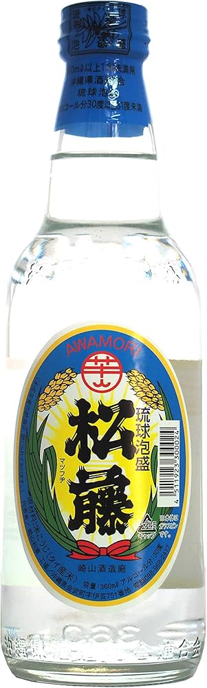 Amazon.co.jp: 松藤 2合瓶 (360ml) [ 焼酎 30度 沖縄県 ] : 食品・飲料