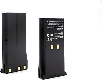 2 Packs Replacement Battery for TK-180 TK-190 TK-280 TK-290 TK-290 FuG 11b TK-380 TK385 TK-385 TK-390 TK-410 TK-480 TK-481 TK-490 TK-5400 7.2V/1000mAh