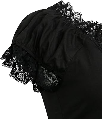 Nofonda Classic Black Gothic Costume Cosplay Lolita Costume