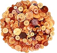 Vista 10 de Greentime 350-400 PCS Botones de Resina de Navidad Botones Surtidos de 2 y 4 Agujeros Redondos para Manualidades para Decoraciones de Fiestas