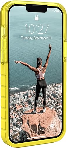 Miniatura 8 de URBAN ARMOR GEAR U by UAG - Funda diseñada para iPhone 13 Pro Max, color azul cerúleo, inmersión delgada, ligera, elegante, translúcida, absorbente