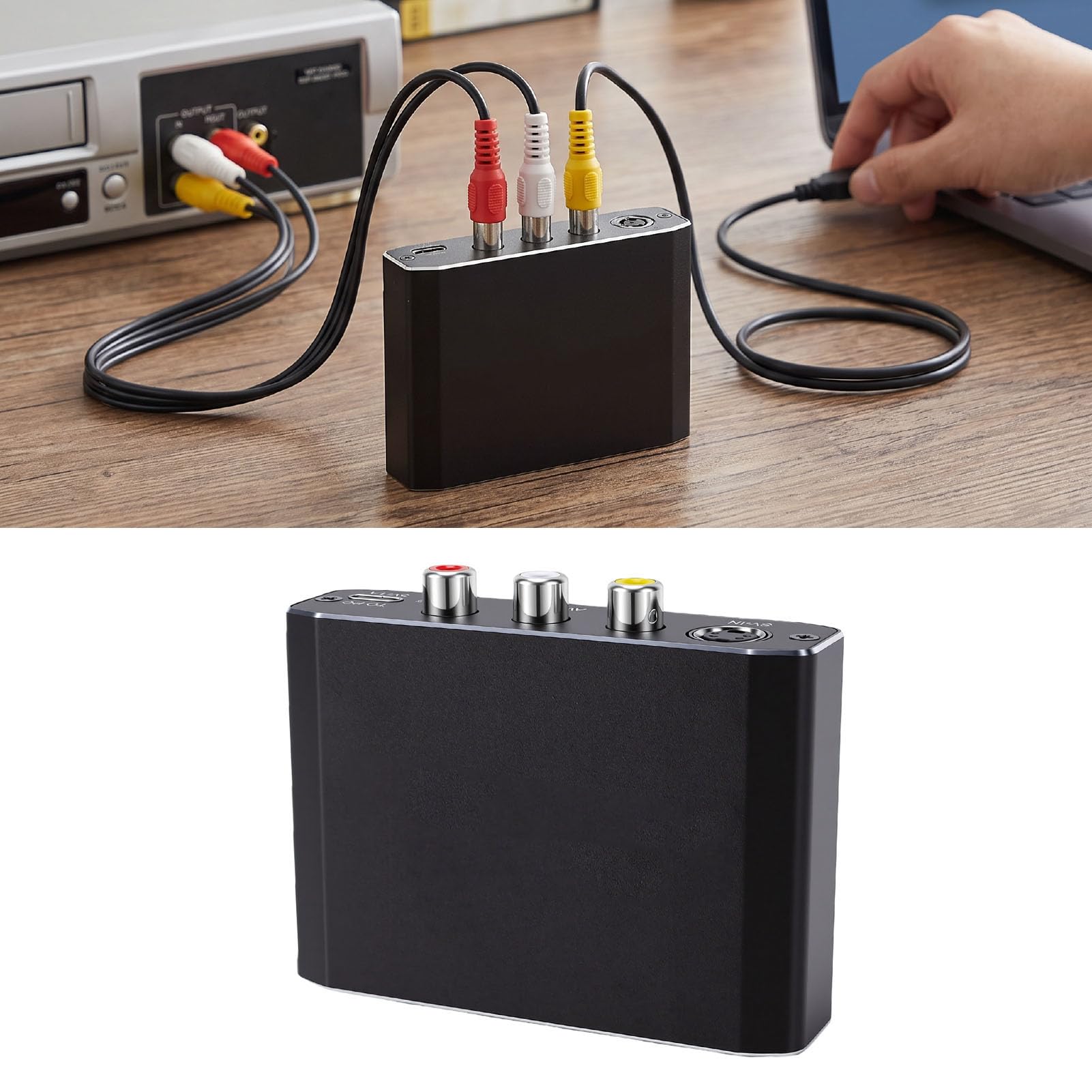 Luocute Tarjeta de Captura de Vídeo, 4K 30 Hz USB C