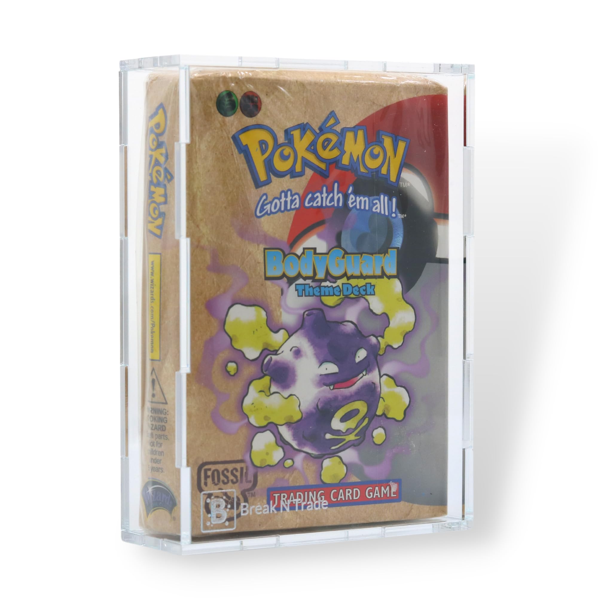 Vintage Theme Deck Acrylic Protective Case - Display and Protect