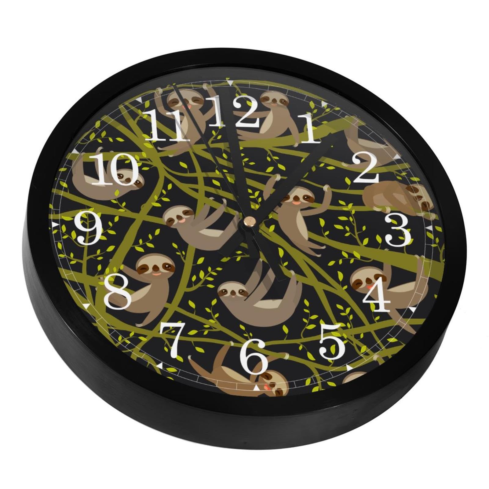 Horloge paresseux salon et cuisine pour créer une décoration d'intérieur zen et sans bruit