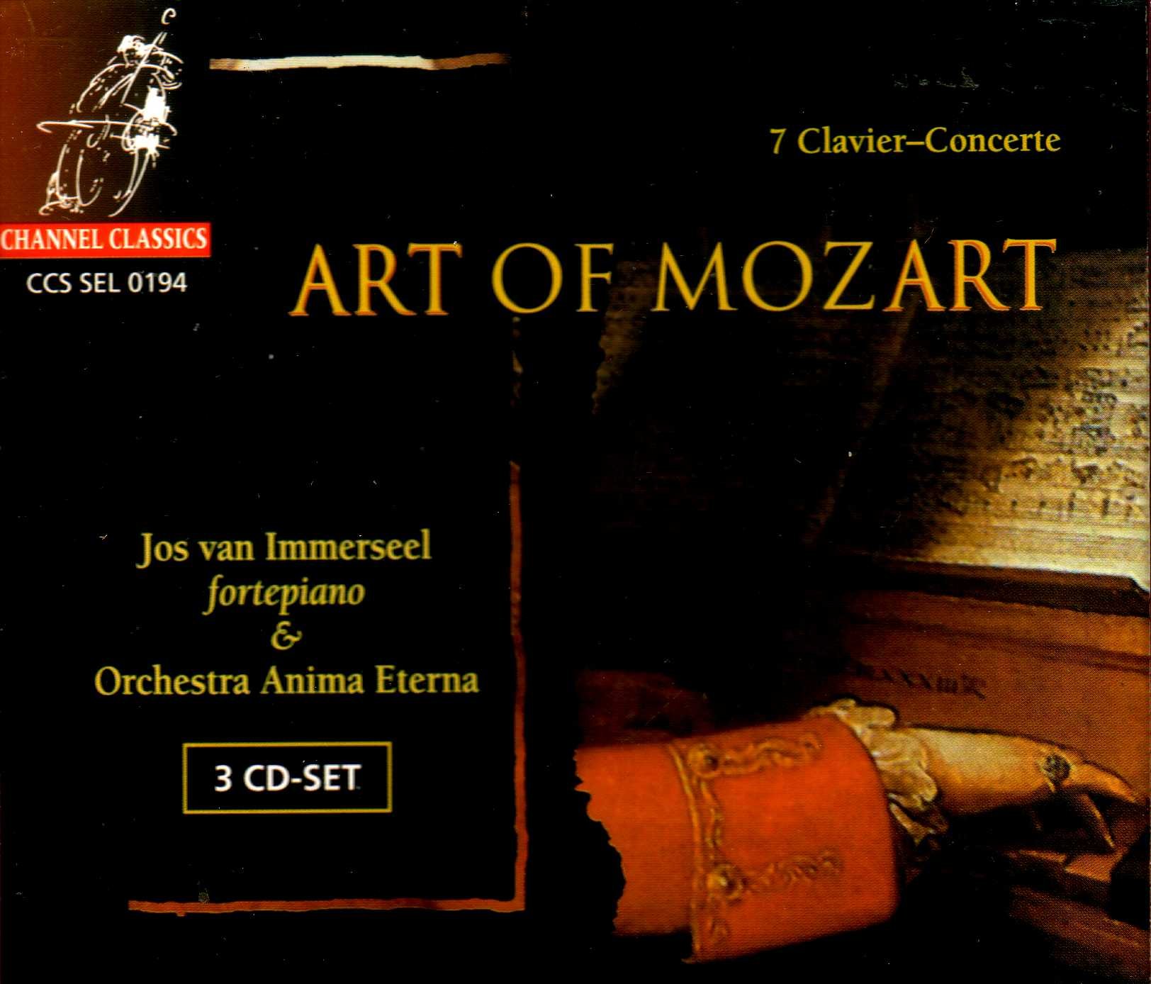 7 Concertos for Piano & Orchestra [Audio CD] Mozart; Immerseel and Orchestra Anima Eterna