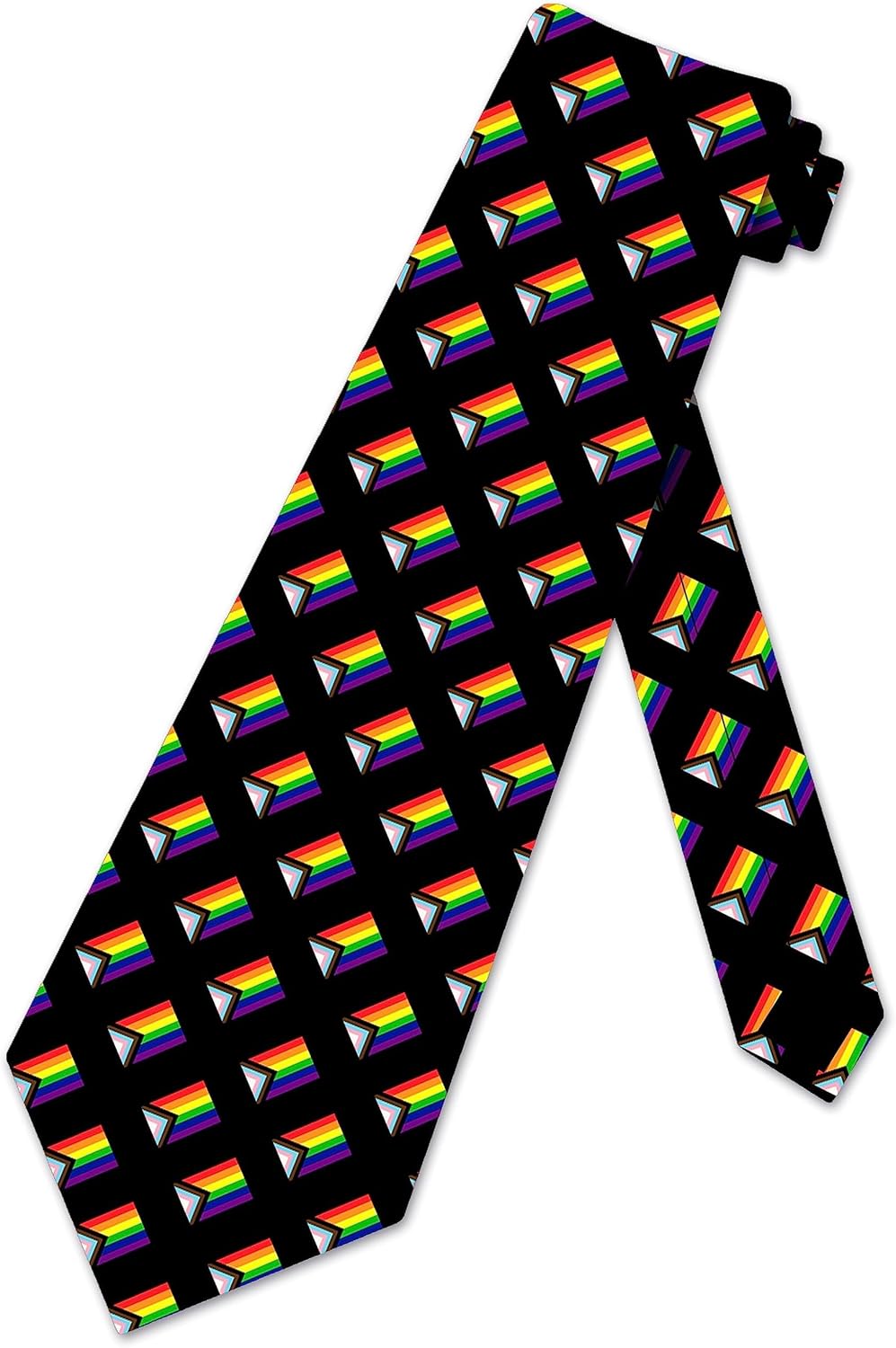 Three Rooker Pride Ties LGBTQ Necktie Rainbow Neckties