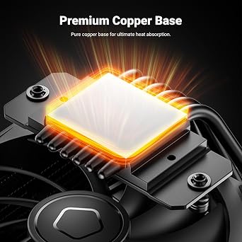 ID-COOLING IS-77-XT Black Low Profile CPU Air Cooler, 77mm Height, 6 Heatpipes, 120mm Slim PWM Fan, Compatible with Intel LGA1700/1200/115X & AMD AM5/AM4 Ideal for SFF & Mini-ITX PCs