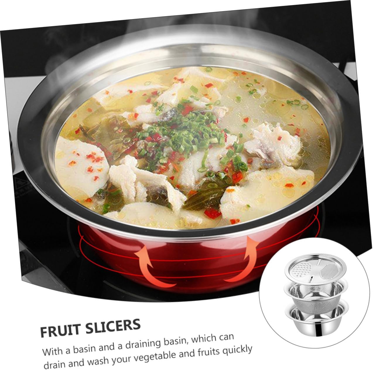 Multi-function Vegetable Slicer Set Kitchen Grater and Draining Basin Tools for Efficient Food Preparation and Easy Cleaning