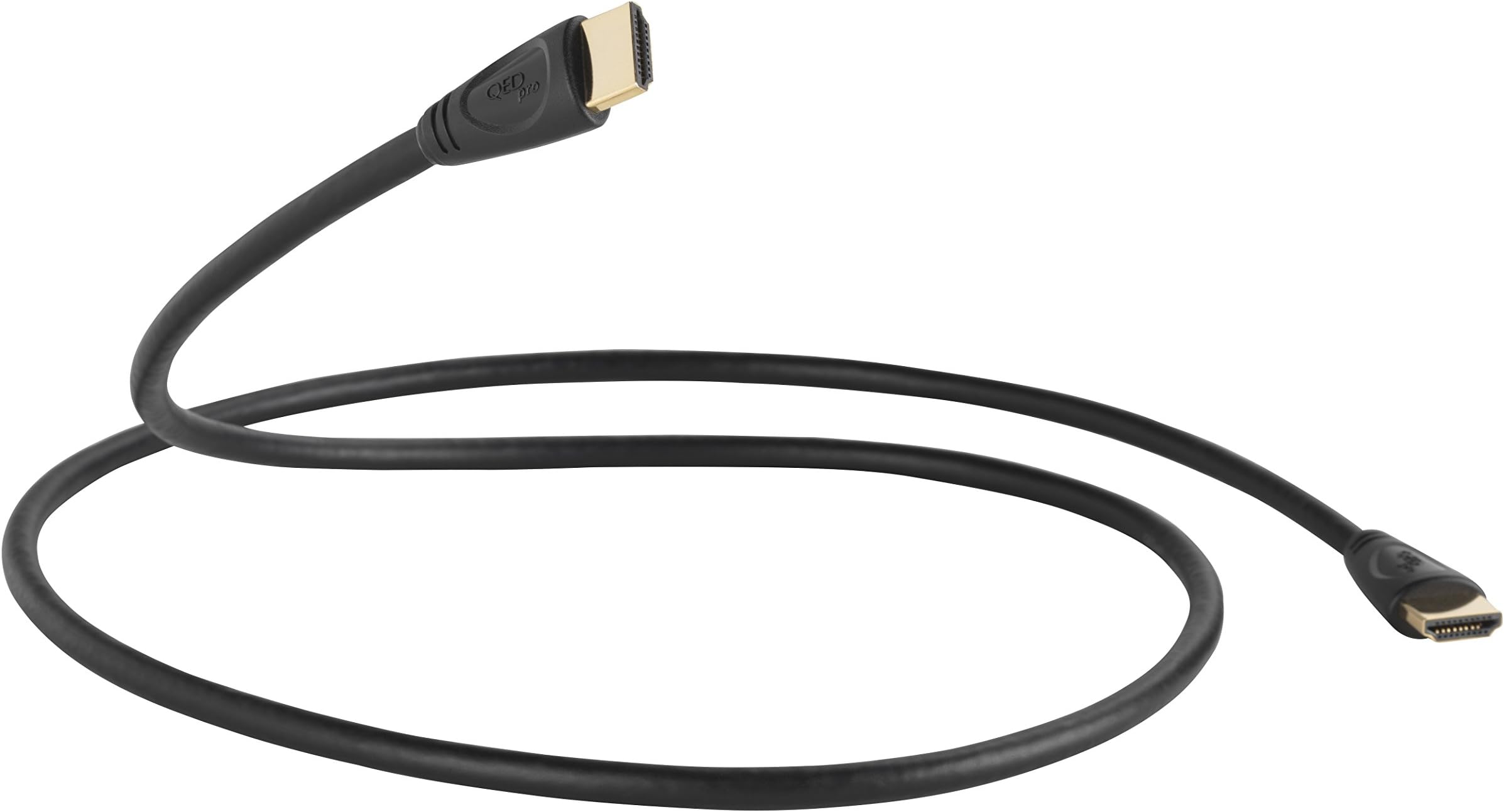 QED HDMI Cable 1M Pro Short Length Oxygen Free 4K HDTV Full 1080p High Speed with Ethernet