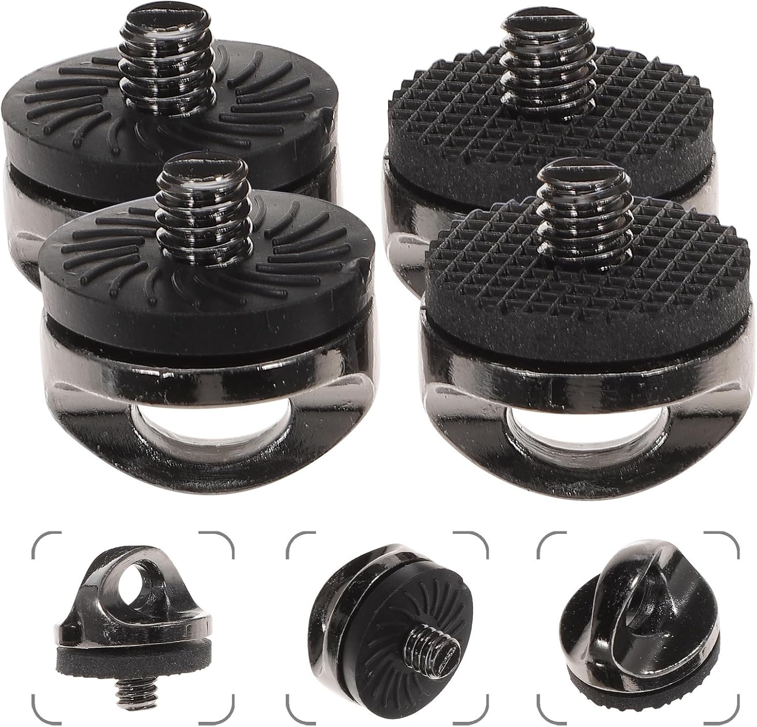 BETOOKY 4pcs Camera Shoulder Strap Fixing Screw Holder for Quick Release image 5