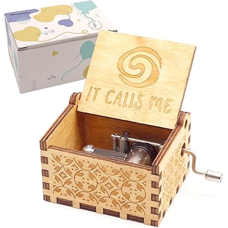 Pursuestar Moana Valentine's Day Music Box