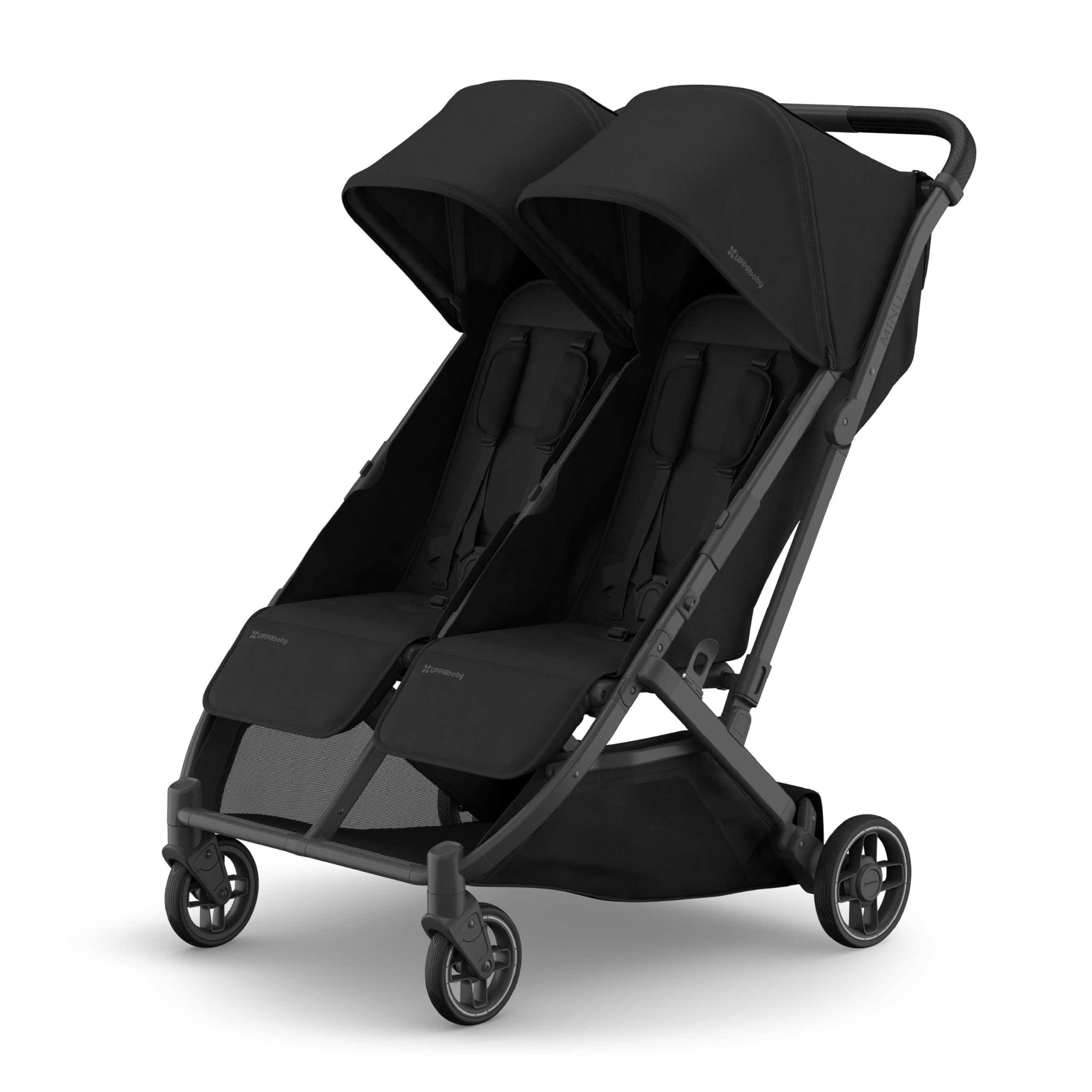 UPPAbaby Minu Duo Side-by-Side Double Stroller - Light & Compact - James