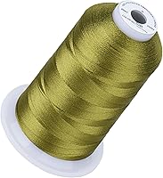 Vista 14 de Simthread 5500 yardas de hilo de bordar, 5000M de alto rendimiento 40 WT 100% hilo de poliéster – Más de 170 colores vívidos, clasificado de alta