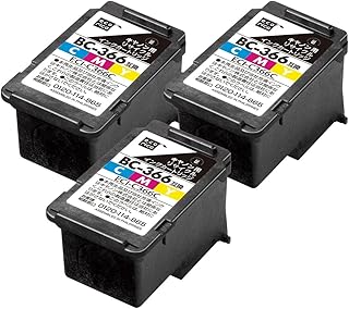 Ecorica BC-366 リサイクルインクカートリッジ 3色カラー エコリカ ECI-C366C 3個セット