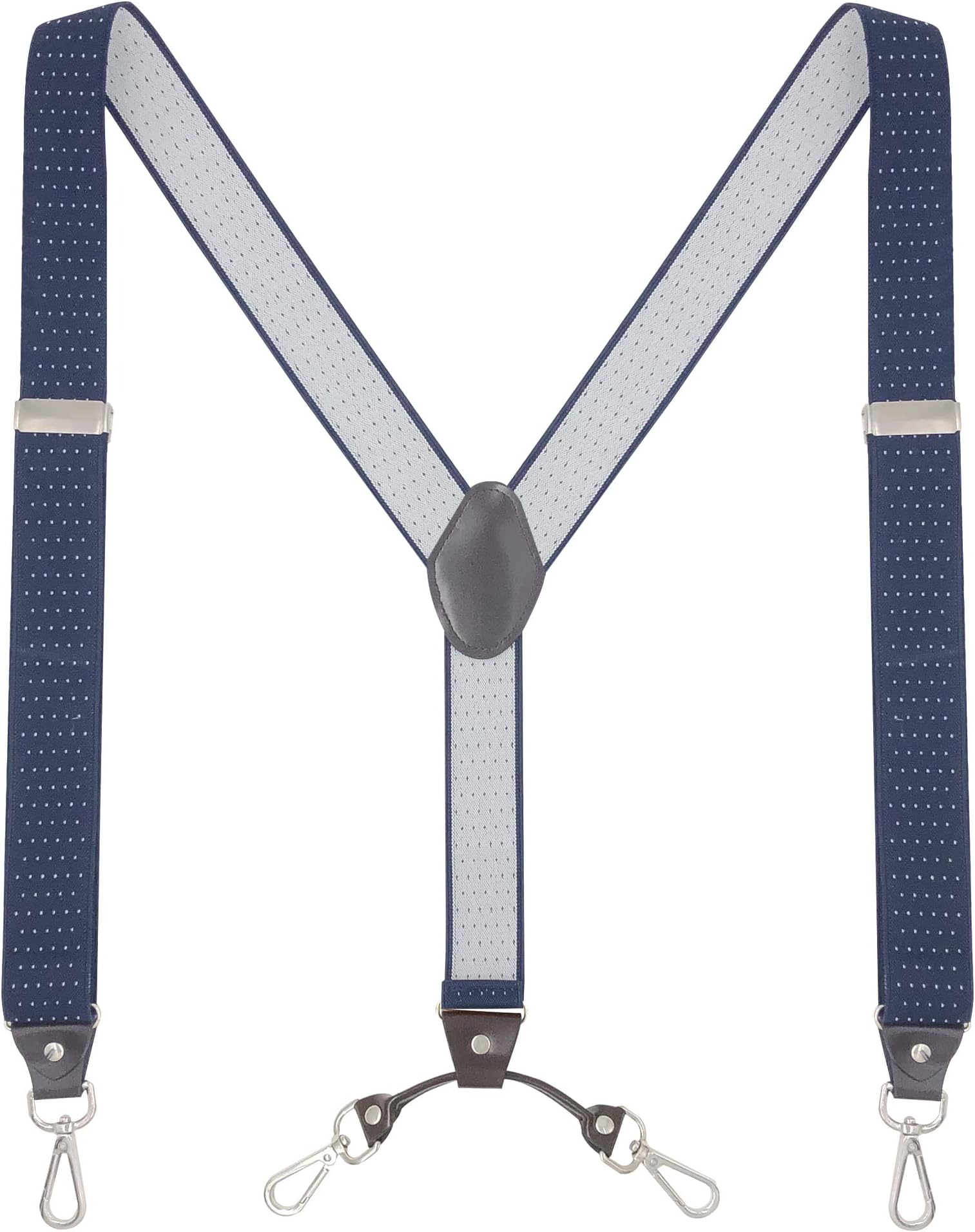 Men's Suspenders with Swivel Hooks and Adjustable Braces, Suitable for Heavy Duty, Big and Tall