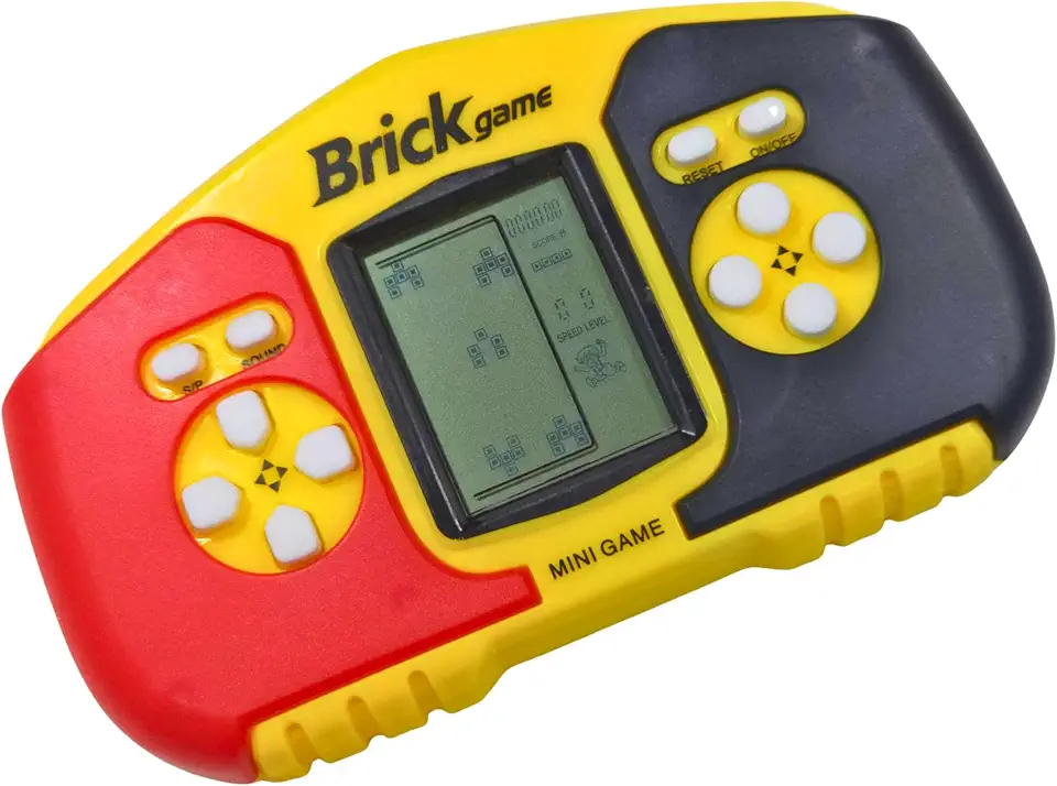 Mini Game Portátil Clássico com Tela LCD – Jogos Retrô anos 90, Sons e Botões – Infantil +3 Anos