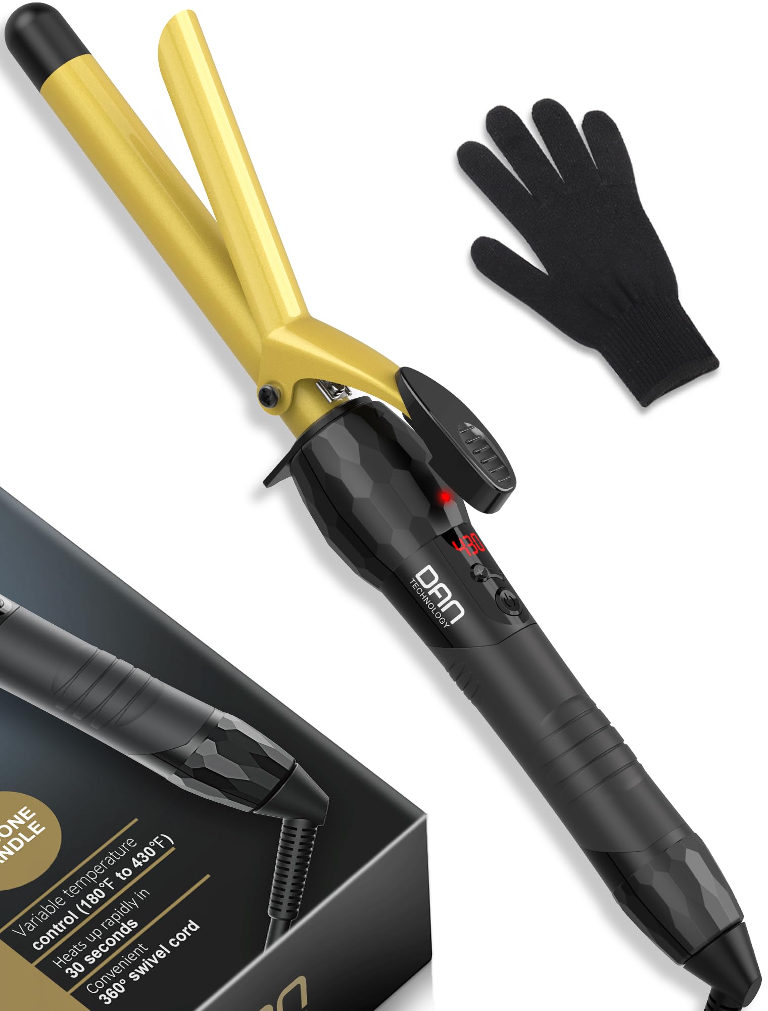 DAN Technology 3/4 Inch Curling Iron Wand