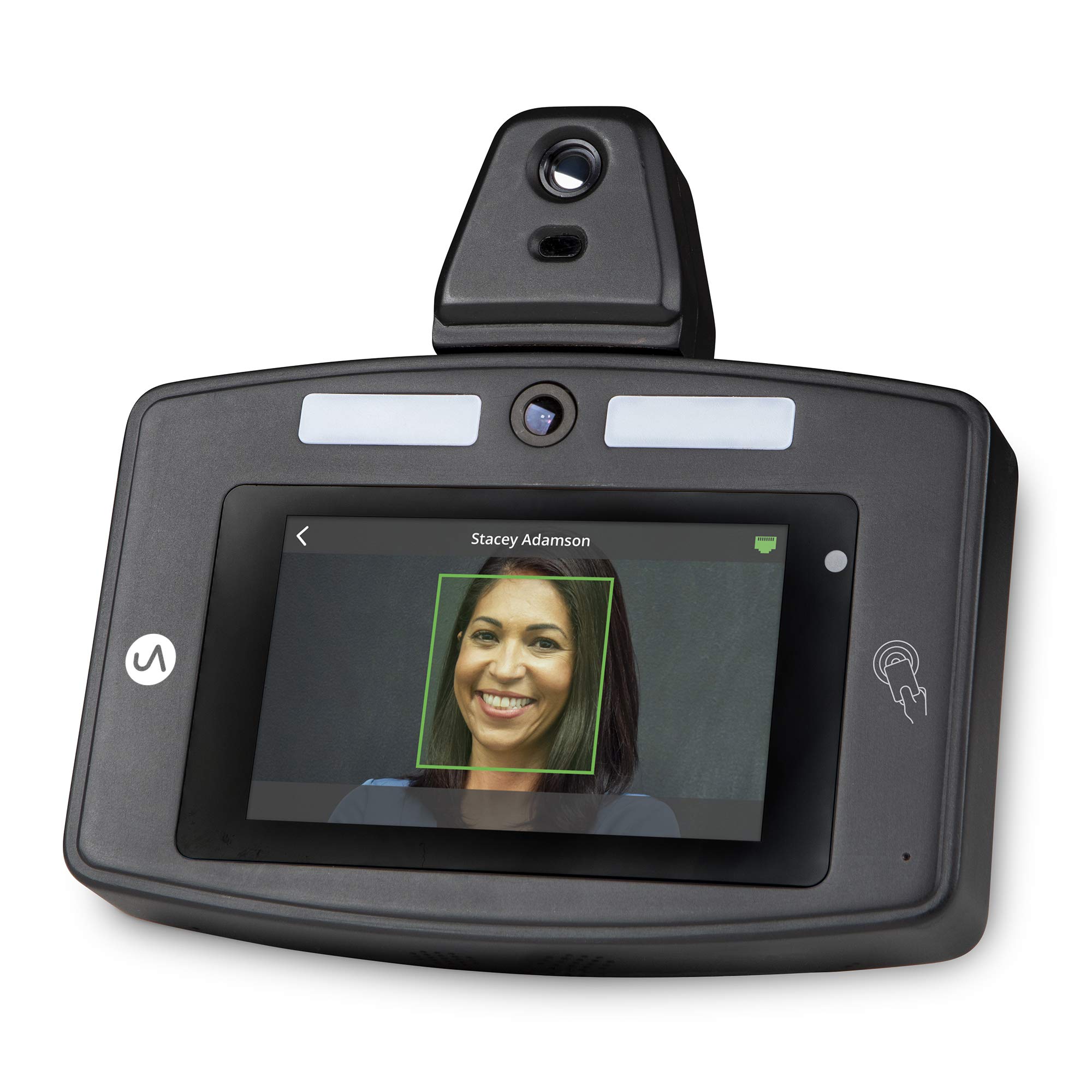 uAttend Touch-Free Voice Control and Facial Recognition Time Clock with Temperature Reader DR2500 — view 3