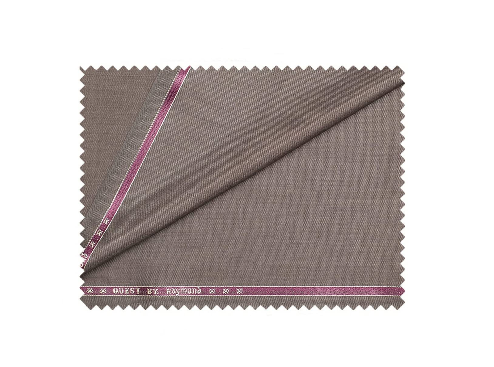 Raymond Quest Trouser Fabric 1.2meters, Unstitched (Trouser Pant, Light Biscuit Brown)