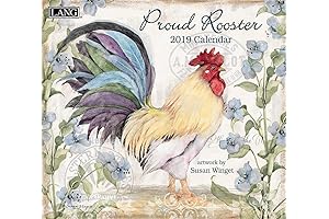 Proud Rooster 2020 Wall Calendar