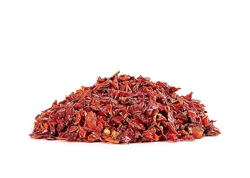 Miniatura 7 de Gourmanity Dried Red Bell Peppers, Flavorful Diced Peppers, Fresh and Appetizing, Perfect for Ramen Bae Ramen Toppings Soups Stir-Frys and Stews,