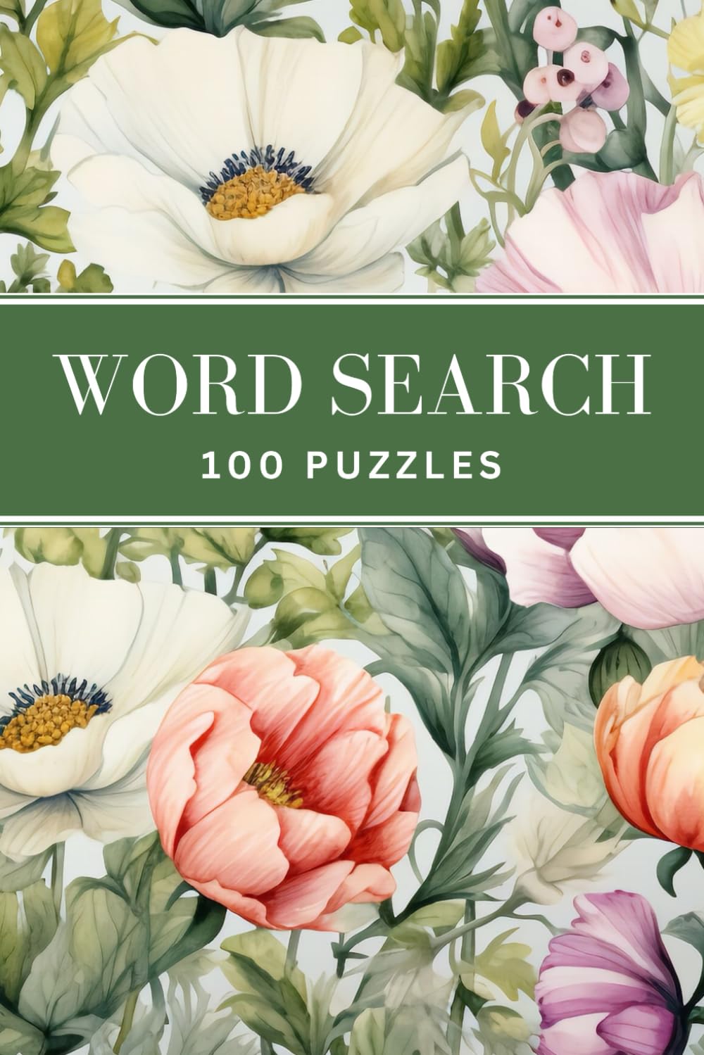 Word Search: 100 Puzzles for Adults and Seniors - 2000 Words - Volume 1 (Word Search for Adults)