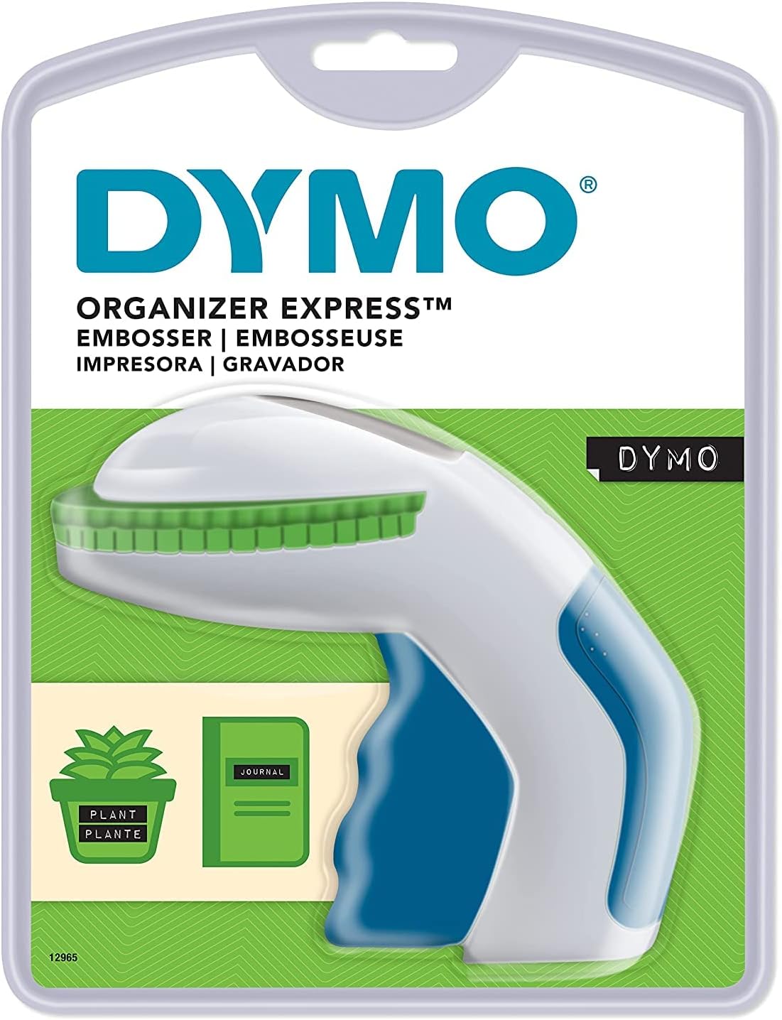 DYMO Embossing Label Maker with 3 DYMO Label Tapes Label Applicators Office