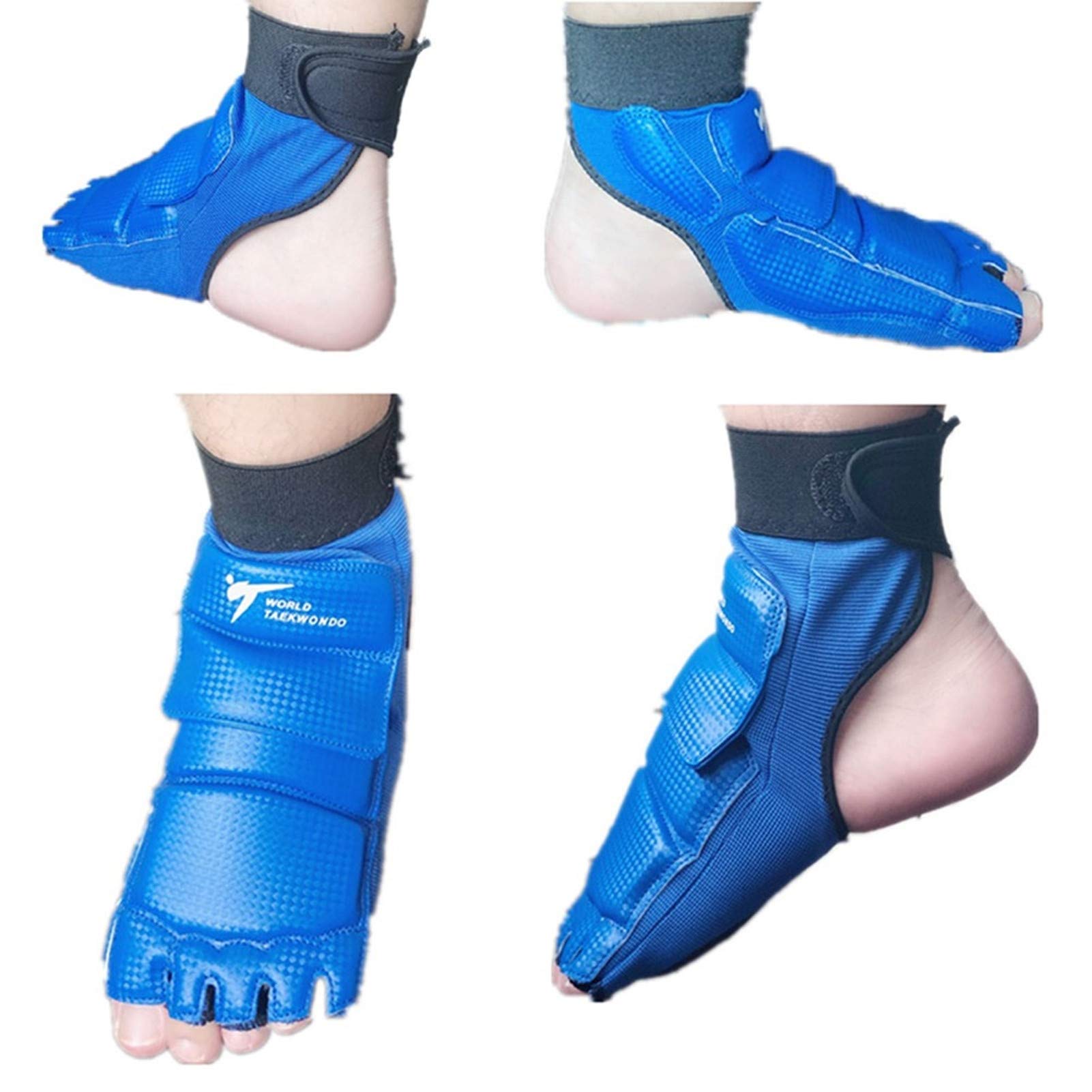 Set di guanti da karate per taekwondo, protezione per i piedi, per uomini e donne, arti marziali, boxe, MMA, TKD, kickboxing
