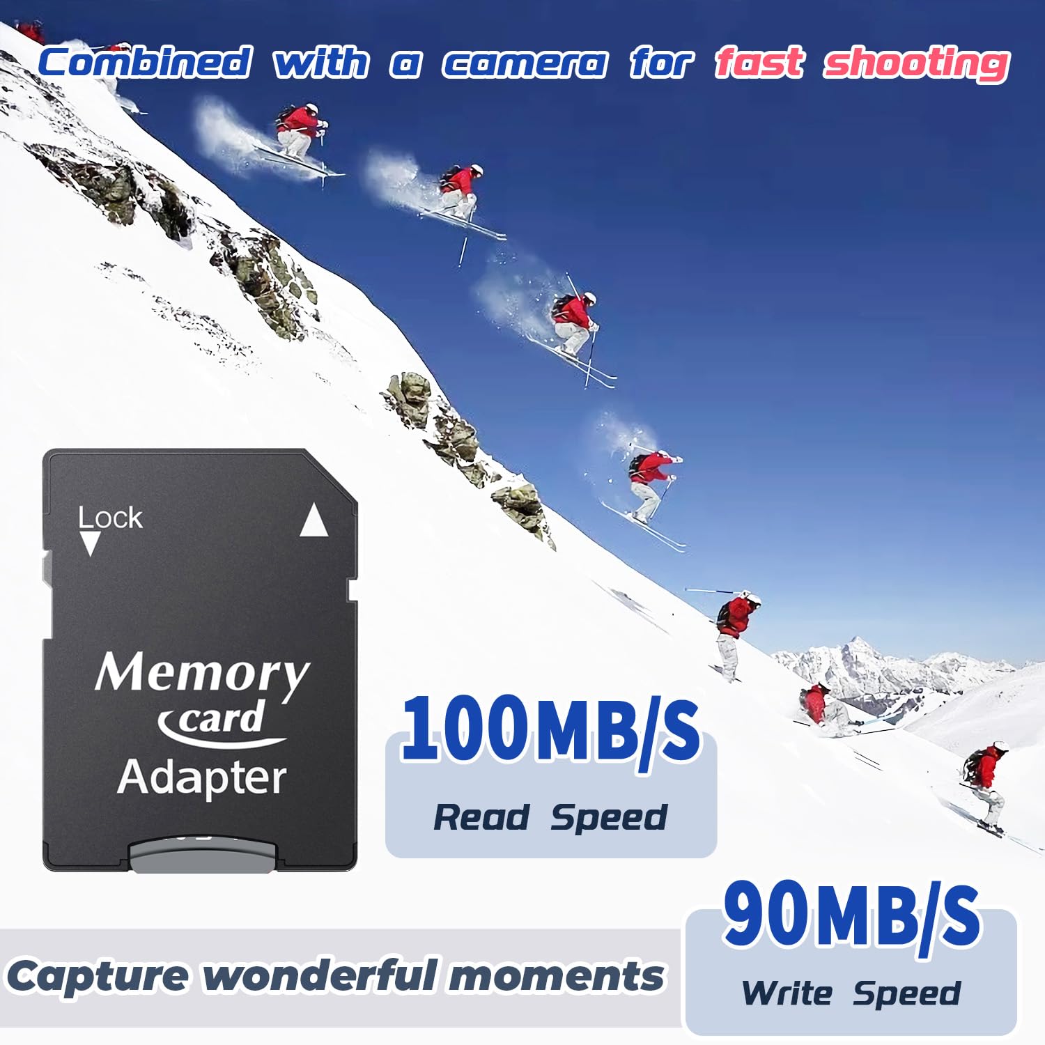 Carte mémoire Micro 512Go avec Performance d'application A2 pour Smartphones, vidéo 4K, Classe 10, U3, UHS-I, V30, Vitesse de Lecture 100 Mo/s - ZB512Go