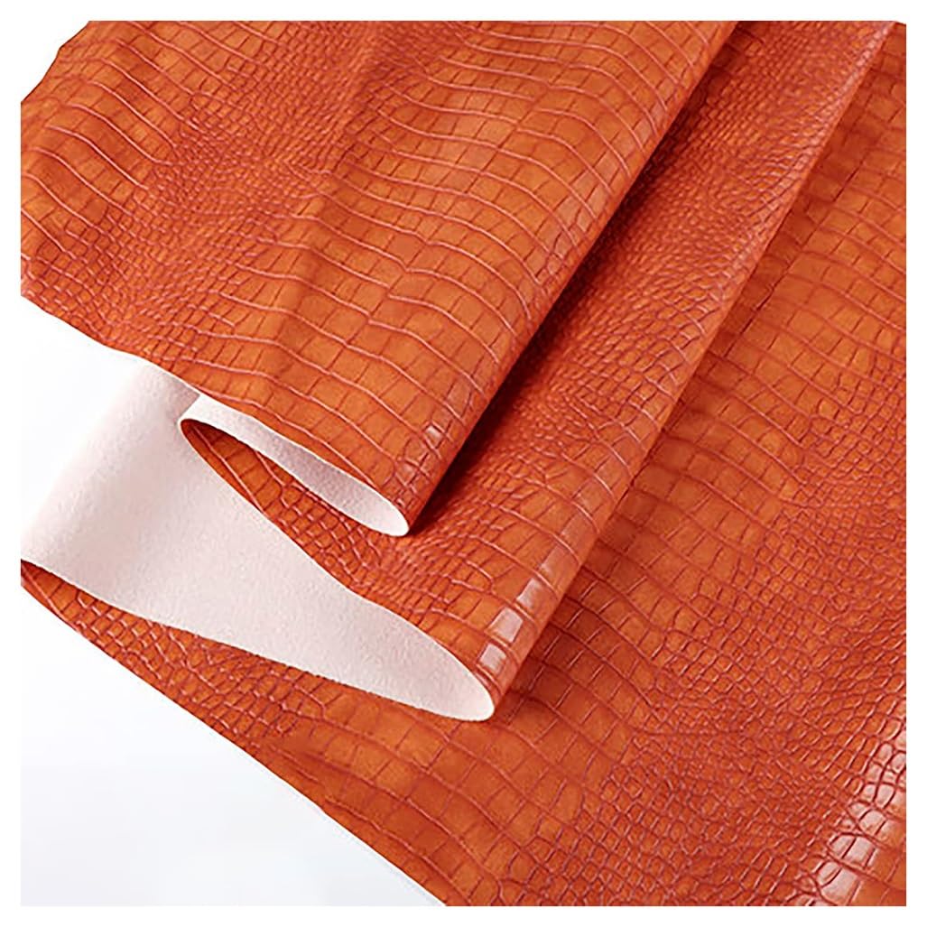 Tissu en cuir souple crocodile pour créer des sacs à main originaux et accessoires de mode