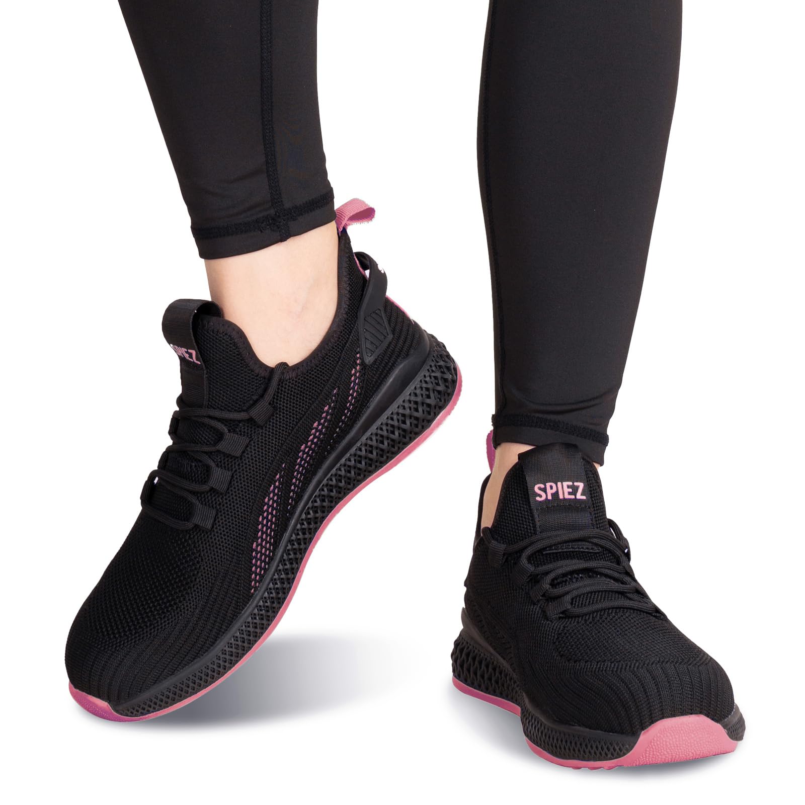 SPIEZ Anti-schiacciamento Scarpe Antinfortunistiche Donna Leggere, Scarpe da Lavoro Antiforatura Comode Sneakers Antinfortunistica Traspiranti per Il Lavoro e l'uso Quotidiano